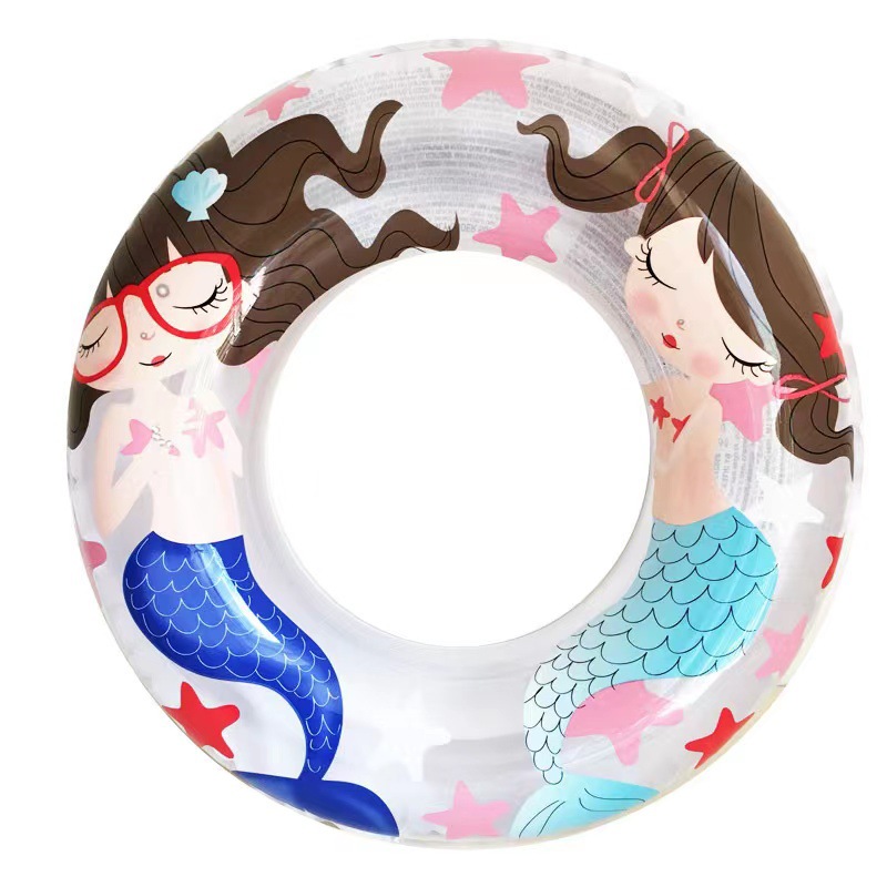intex 59242 Inflatable swimming ring water toy Cross-border transparent set Swimming ring is a must-have for swimming pic 6