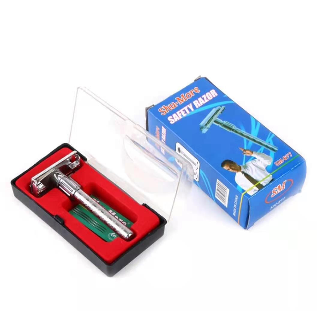 Factory direct sales: Shu-more Razor blades, manual shavers, Spin-off double-sided shaver holders pic 1