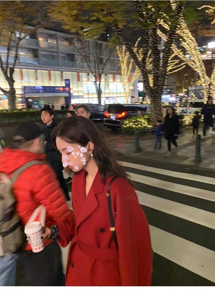 高级感大衣女冬季毛呢外套气质赫本风灰色加厚呢子小香风详情26