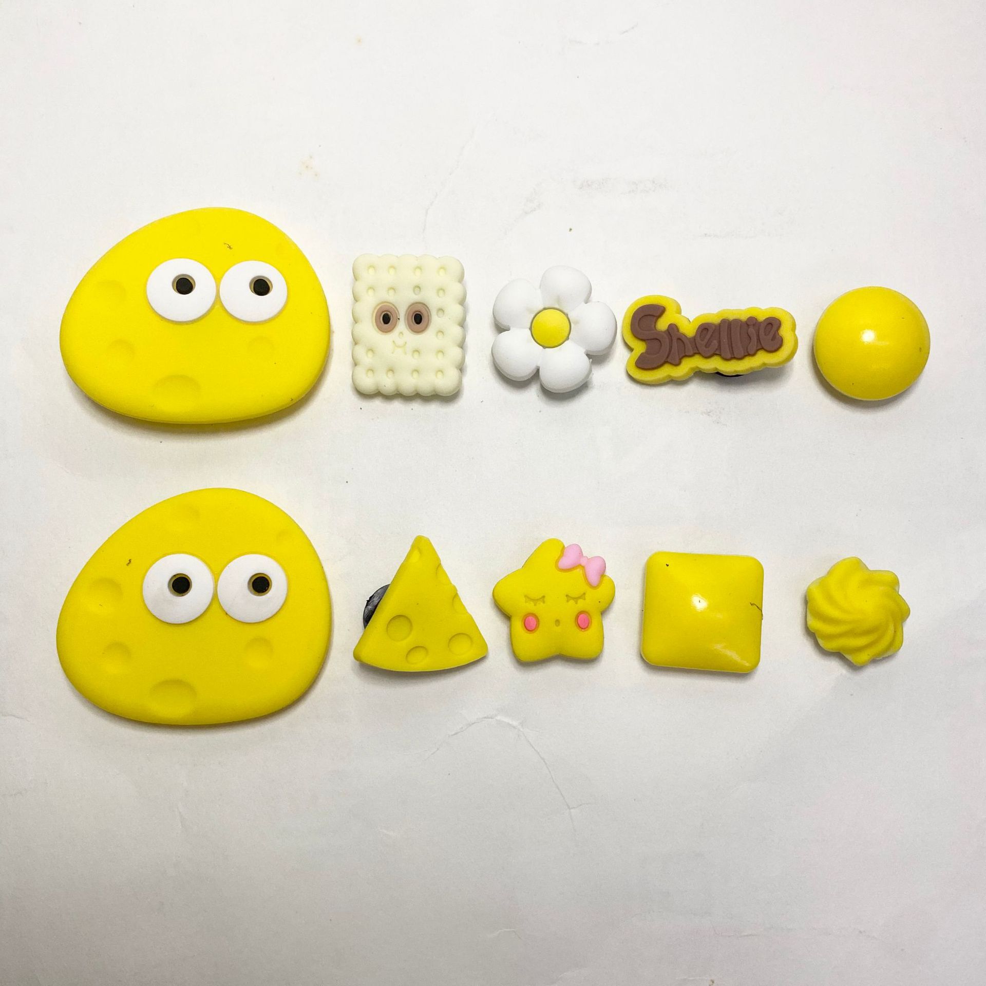 洞洞鞋配饰DIY配件海绵宝宝派大星拖鞋辅料鞋配件辅料鞋扣鞋花可详情6