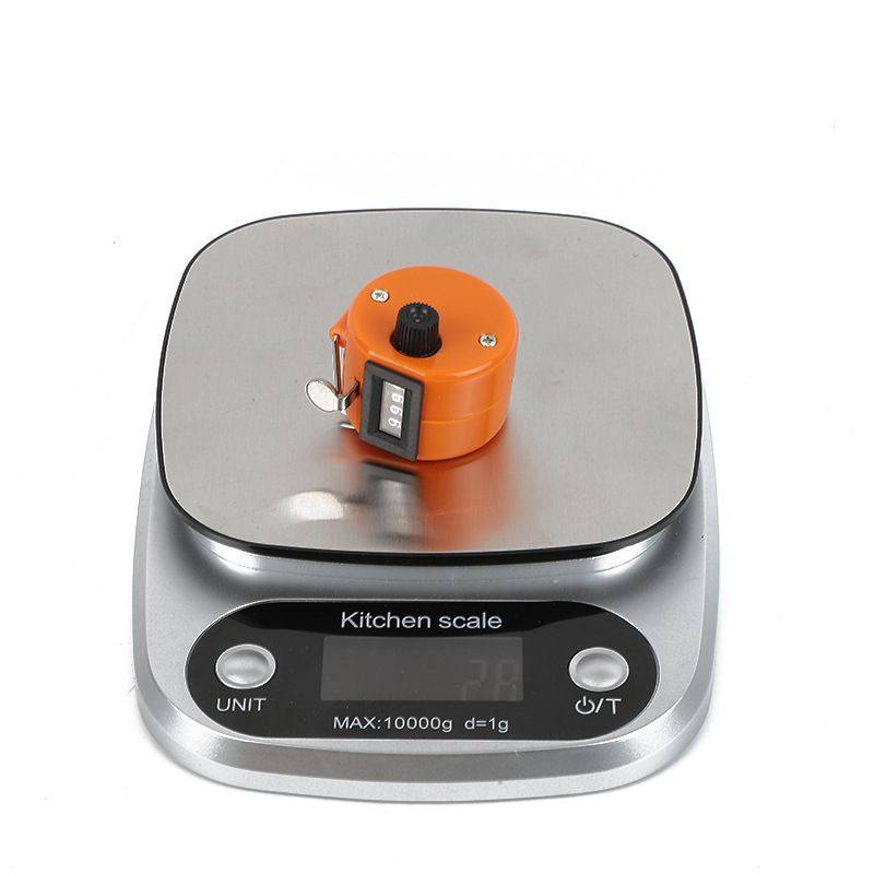 Factory direct sales: 5203 color electronic counter, hand press counter, pedestrian flow counter, step counter. Comprehensive functions, practical and portable pic 3