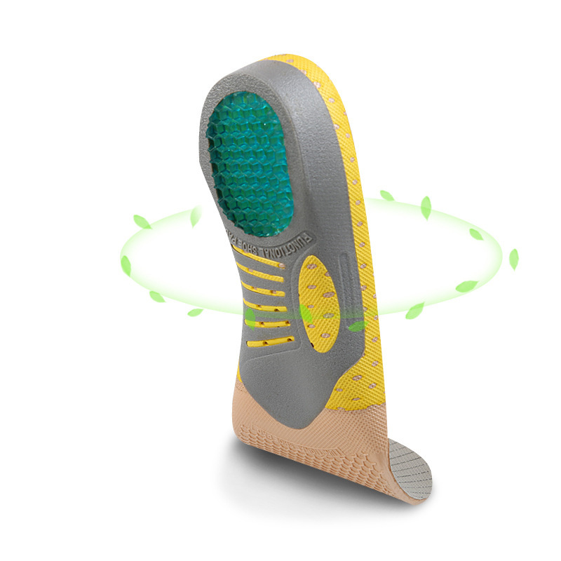 EVA arch support shock-absorbing insoles, breathable military training sports insoles, cross-border Amazon for men and women pic 9