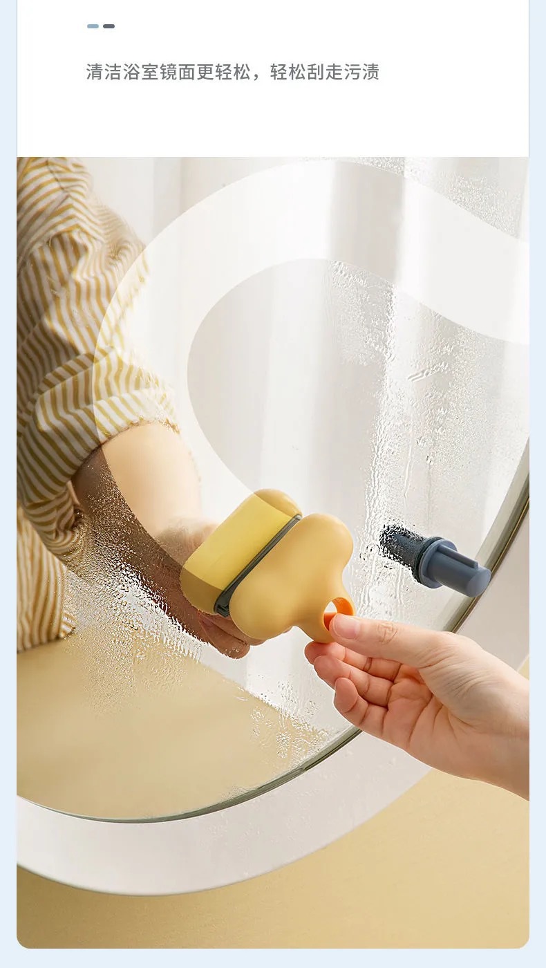T-shaped mirror cleaner, glass mirror cleaning wonder, wiper, two-in-one descaling and glass cleaner, factory direct sales pic 7