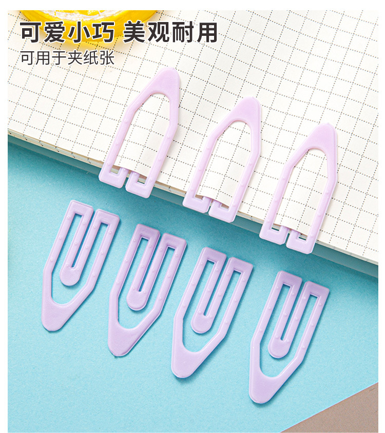 Cross-border OEM creative boat-shaped pins for storing stationery, student labor-saving irregular-shaped paper clips, and colorful plastic arrow-shaped pins pic 8