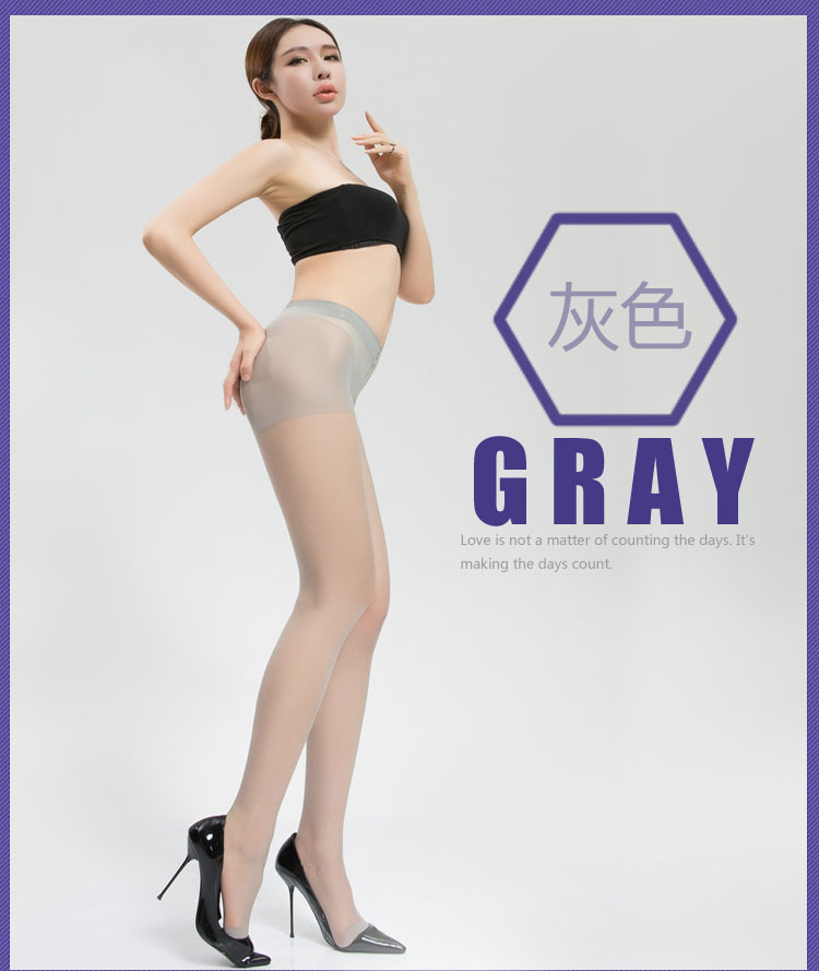 丝袜 防勾丝女薄款夏季肉色超薄网眼斜纹黑色性感耐穿防脱丝连裤详情34