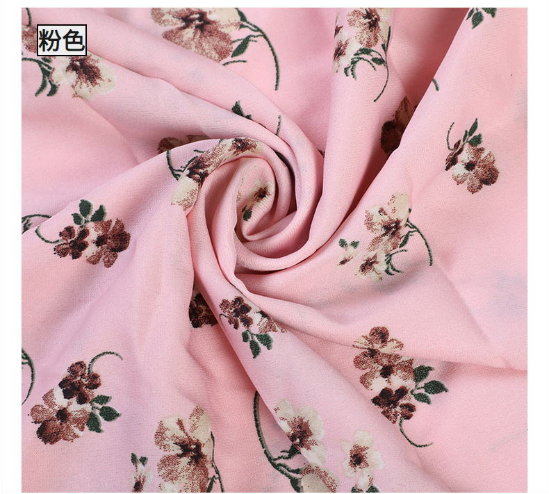 Korean silk printed fabric, Hanfu ancient costume printed fabric, fashionable clothing dress, floral print fabric pic 20
