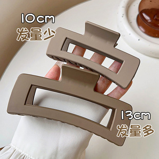 网红大号洗澡头发塑料抓夹发卡女后脑勺夹子头饰韩国顶夹卡子发饰详情1