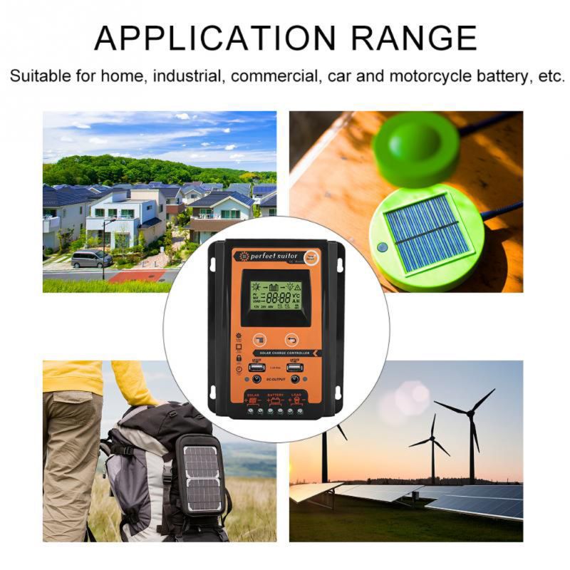 New best-selling PWM solar controllers: 12V, 24V, 30A, 50A, 70A solar cell charge and discharge controllers pic 17
