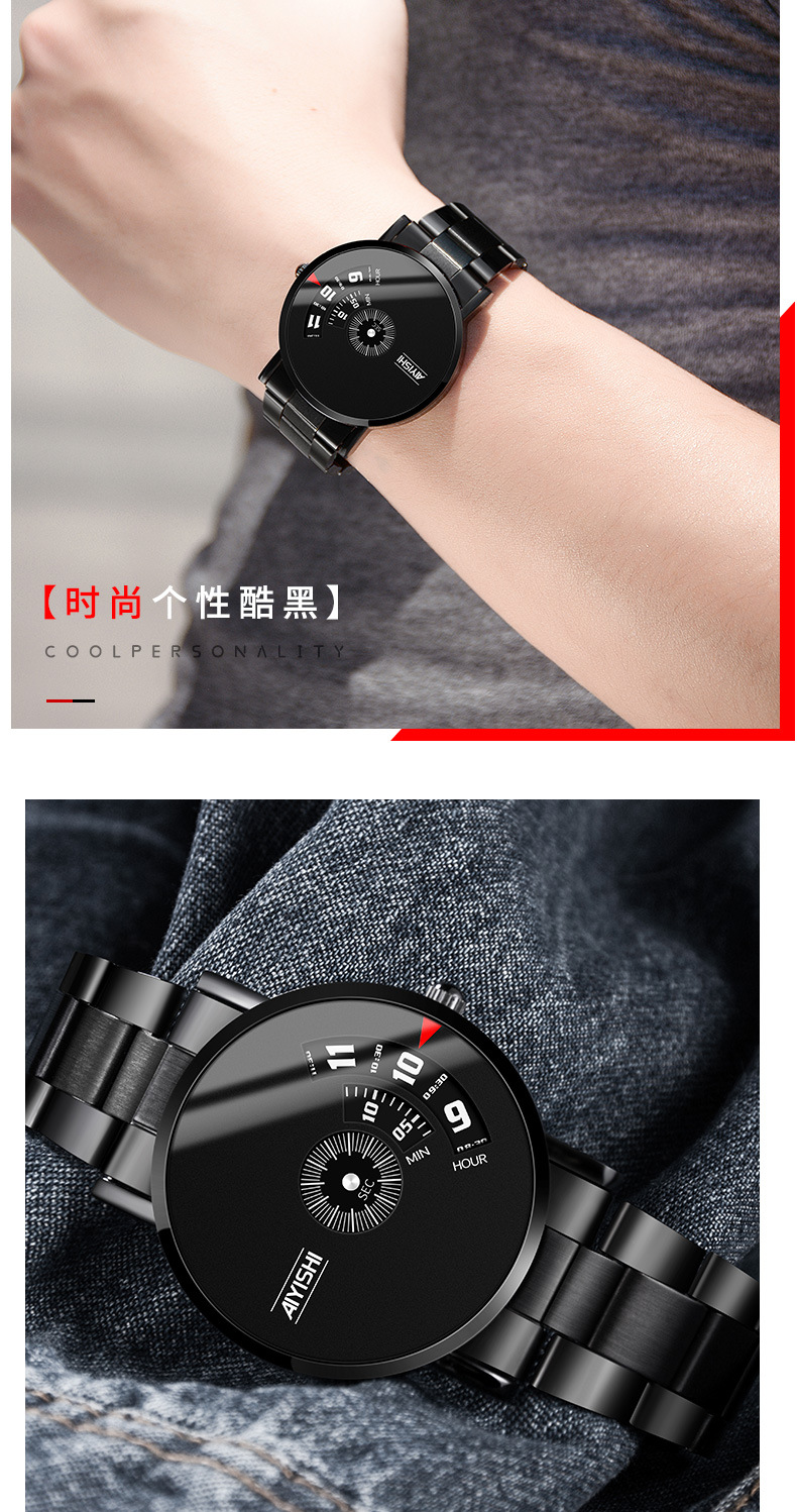 爱依士AIYIASHI1620男士手表瑞士商务国产全自动非机械学生手表男详情13