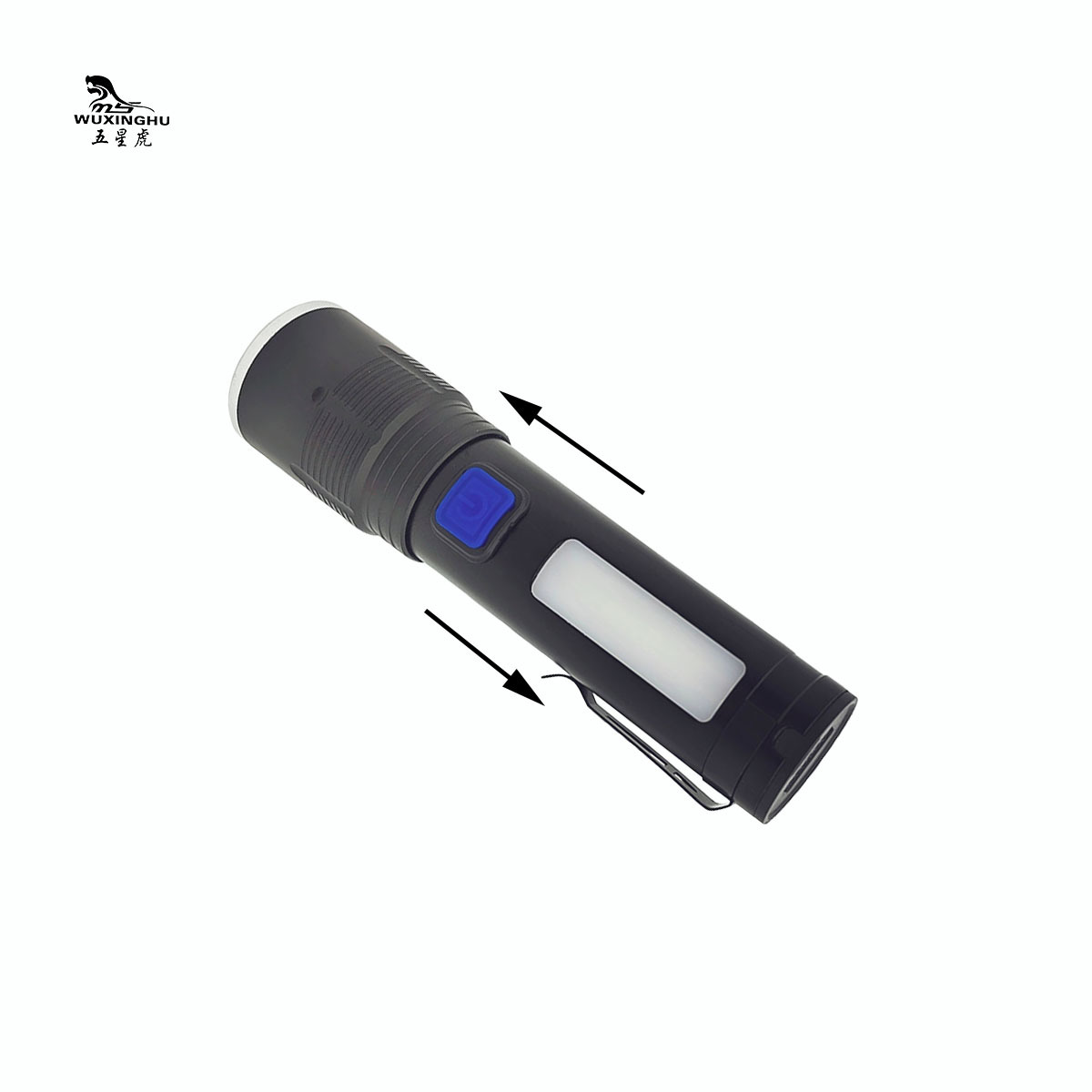 The popular P70 high-intensity flashlight, long-range multi-functional charging and zoom mini flashlight, is a home and outdoor work light pic 6