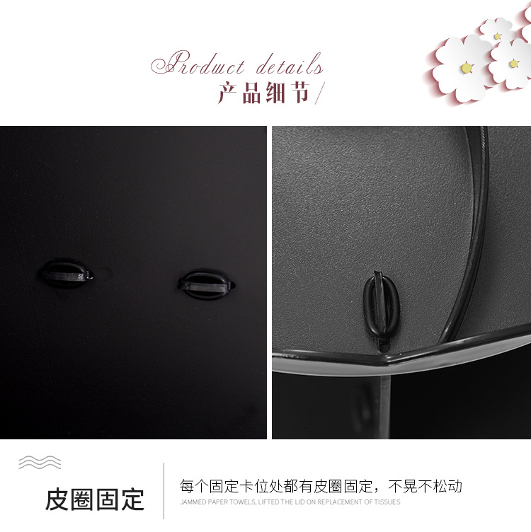 Household goods, cosmetics storage box, 360-degree rotating skin care products, round jewelry storage box, rotating storage rack pic 16