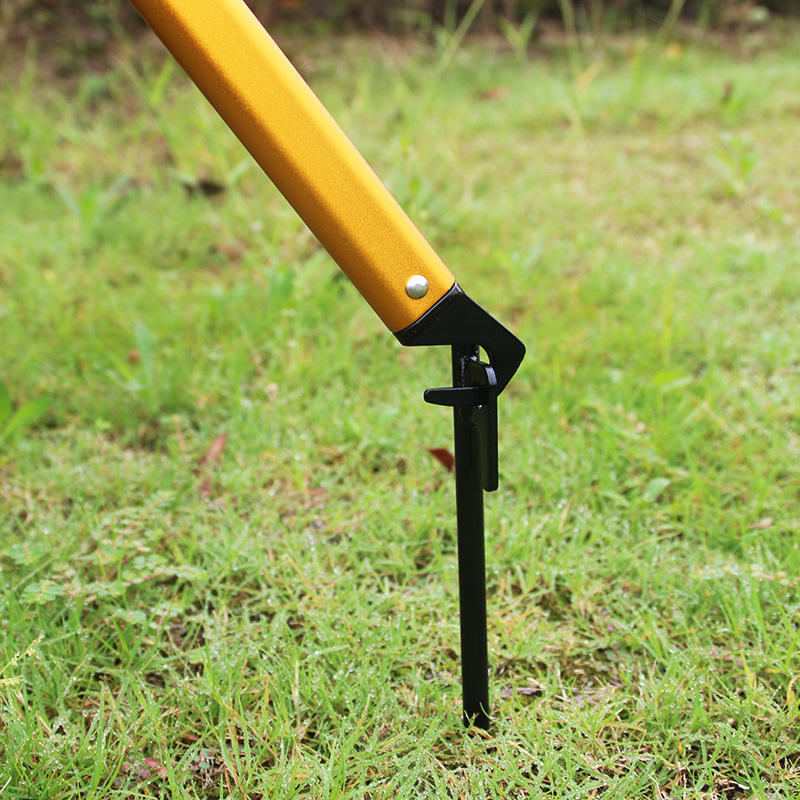 Outdoor hammer, aluminum alloy handle hammer, canopy nail remover, camping tent ground hammer, multi-functional mountain climbing and camping hammer pic 3