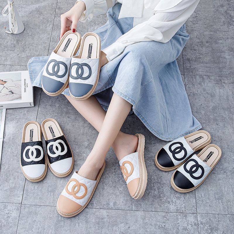 时尚休闲半包拖鞋护士鞋学生鞋防水防滑懒人鞋凉拖渔夫鞋跨境批发详情10