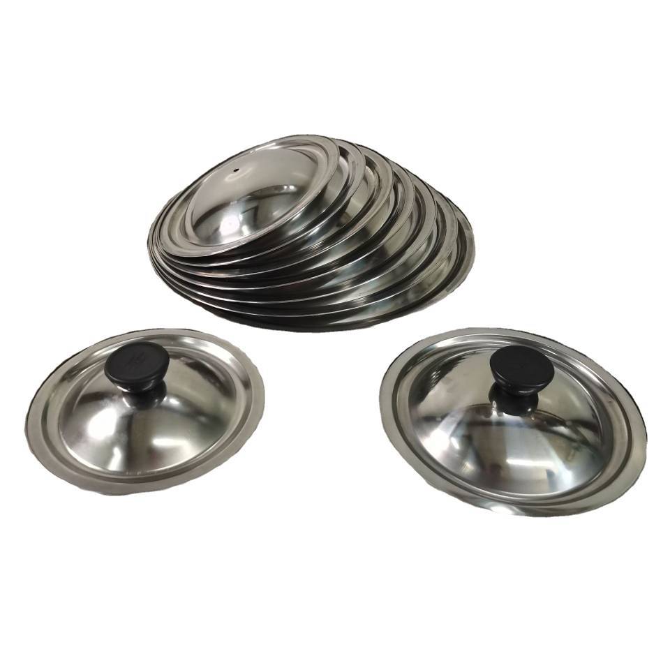 Stainless steel pot LIDS with handles, iron pot LIDS, wok LIDS, top bead LIDS, pot handles, pot LIDS, head caps, pot top LIDS wholesale pic 10