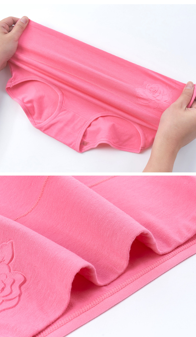 女士内裤提臀舒适透气大码女生内裤纯棉高腰收腹内裤女新款批发潮详情12