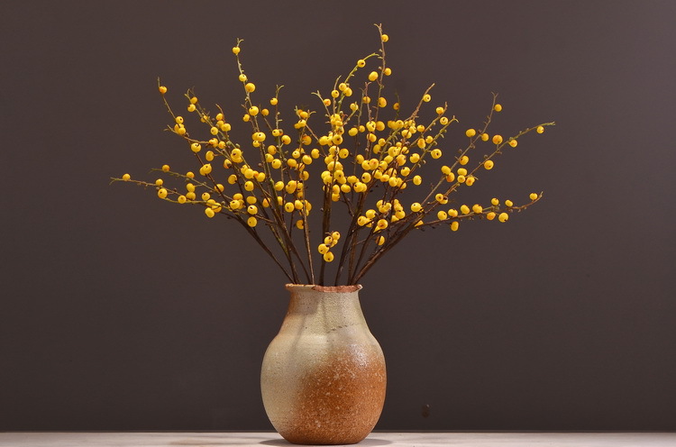 Artificial rosehip, artificial plant fruit, berry, American decorative floral arrangement materials, photography props pic 40