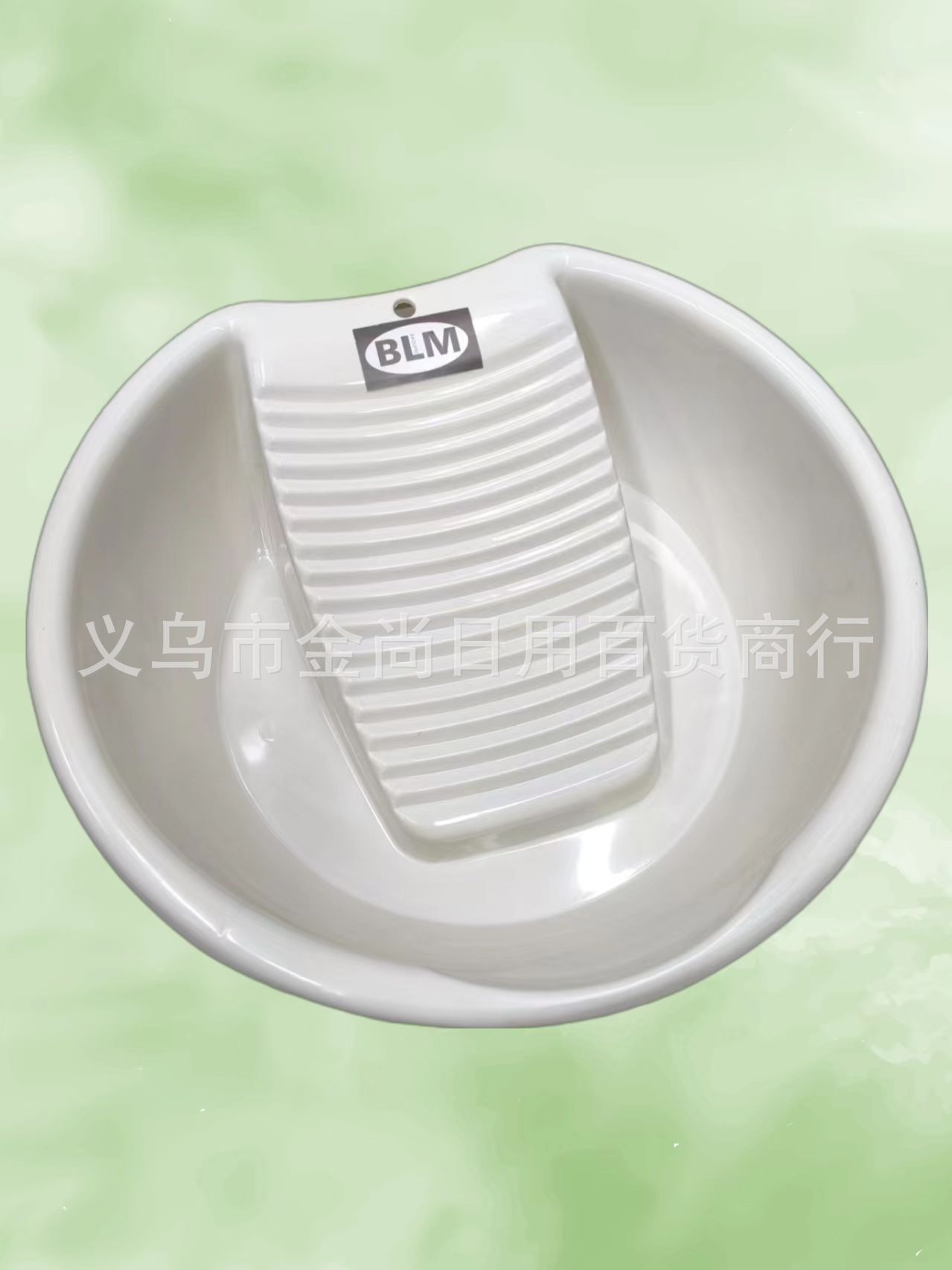 Wholesale household laundry basins, mini washboards, small washbasins, underwear washing basins, white and blue, other plastic folding ones pic 4