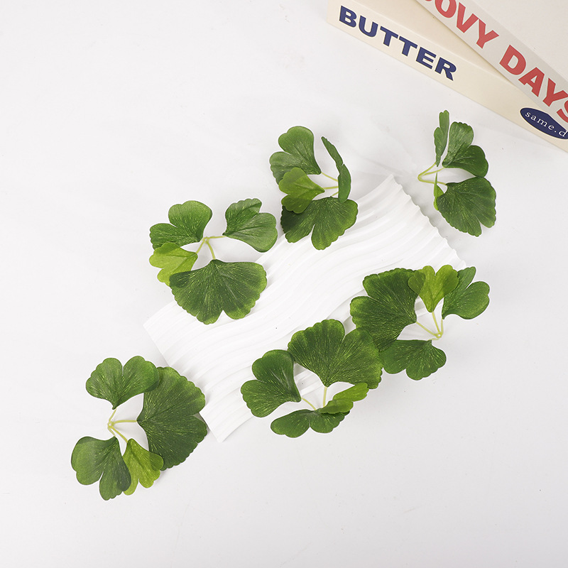 新款 仿真花 仿真叶 葡萄叶家居绿植 装饰叶子厂家批发家具装扮详情5