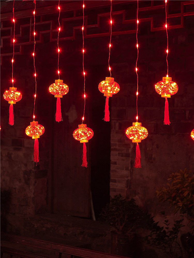 满天星灯串LED彩灯串灯亮化节日新年装饰灯串户外布置圣诞霓虹灯详情1