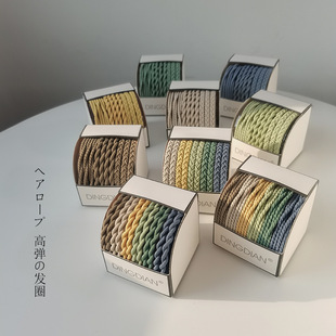 2024年网红洗脸专用束发带敷面膜化妆发箍洗漱毛绒头巾兔耳朵蝴蝶结发饰详情4