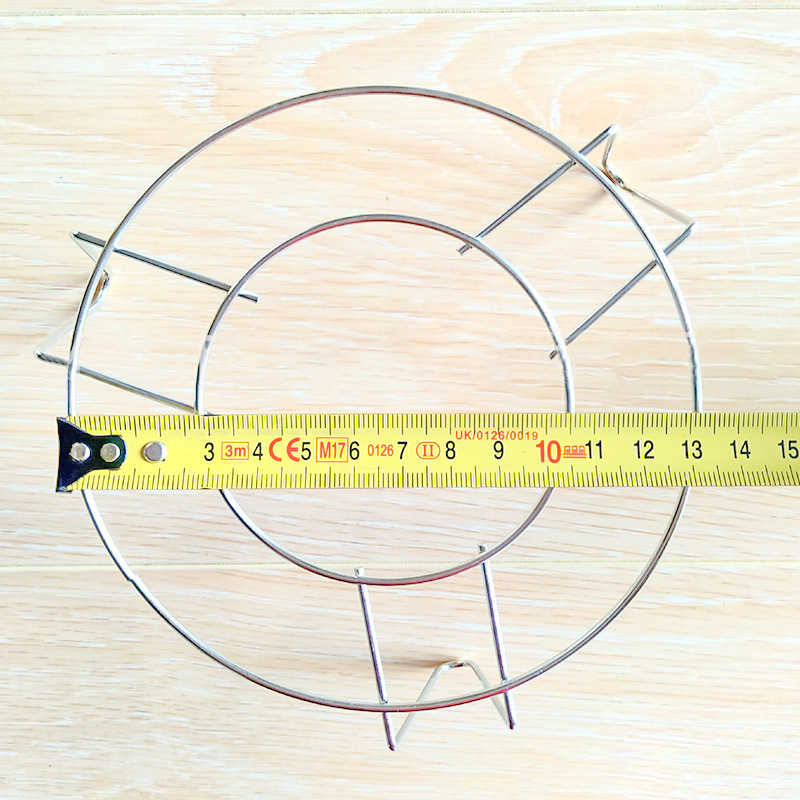 Single-layer steaming rack, metal iron pot rack, kitchen cage rack, triangular steaming rack, one-yuan general merchandise wholesale pic 1