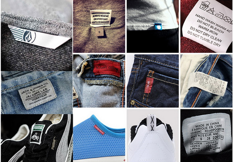 印刷logo纯棉印唛 布标制作平纹棉带 棉麻后领标丝印衣领主唛标签详情17