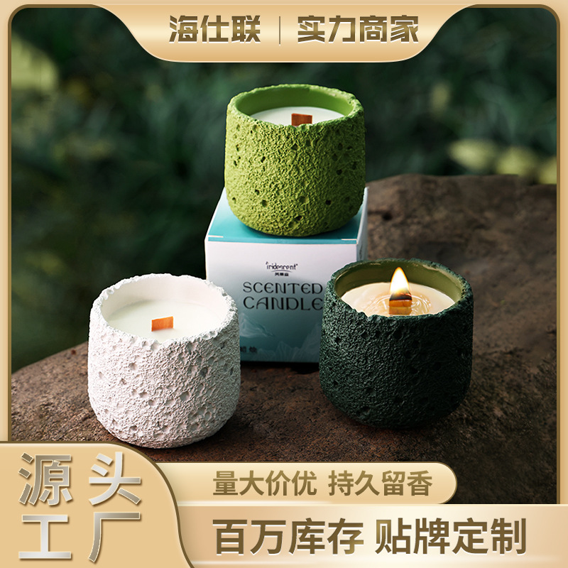 礼盒装香薰蜡烛高级感玻璃杯手工大豆蜡无烟创意香氛蜡烛伴手礼物详情6