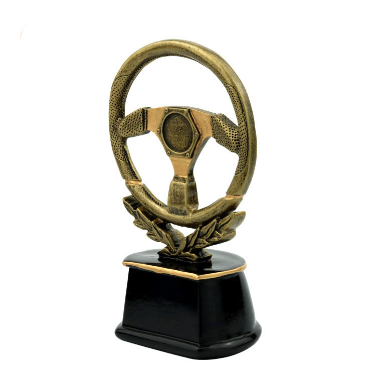 Wanyuanxin Racing Steering Wheel Trophy Resin Craft Competition Awarding Supplies HX1931 pic 9