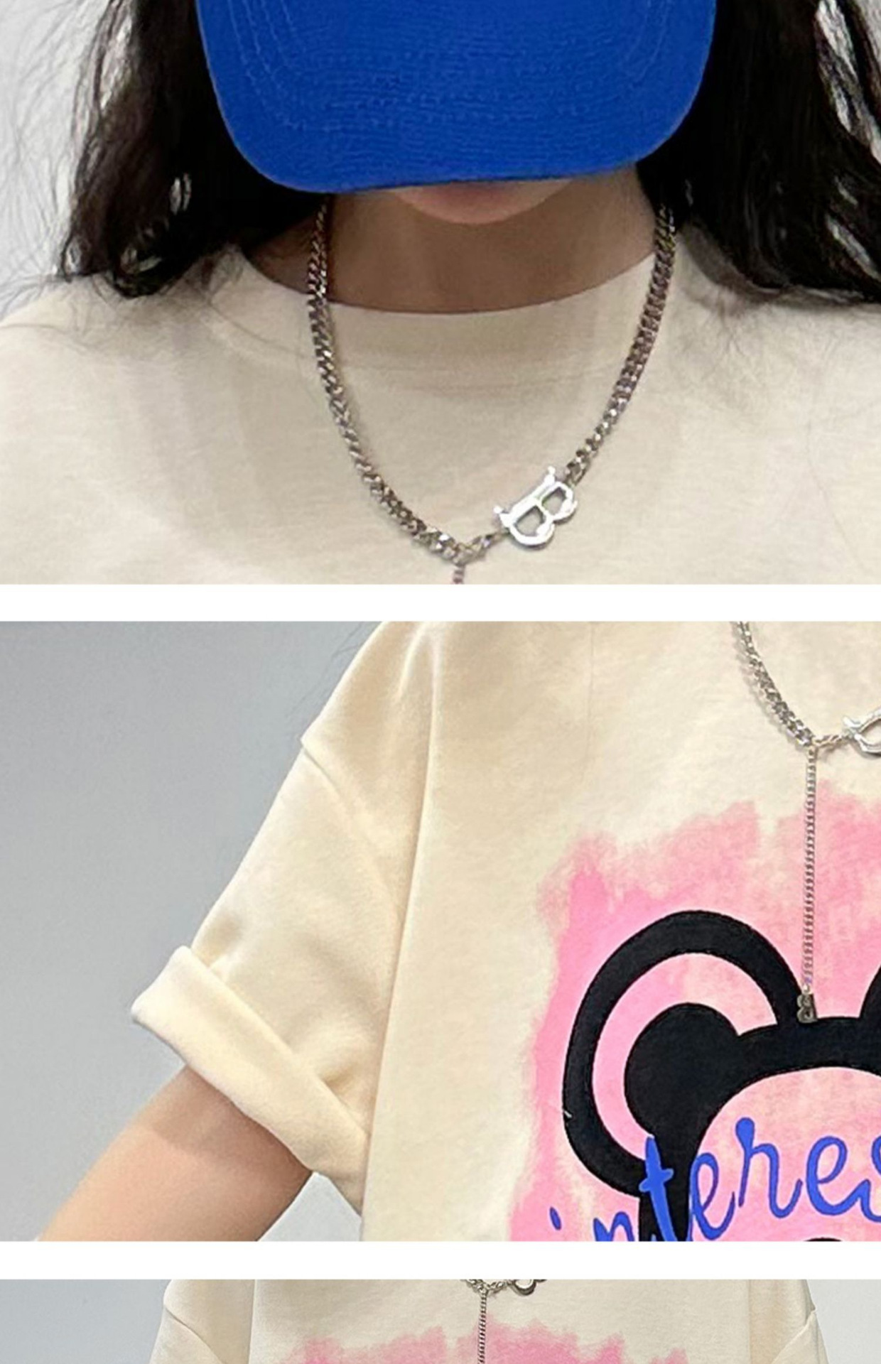 女童短袖纯棉T恤2023新款夏季宽松上衣中大童装印花t儿童半袖体恤详情21