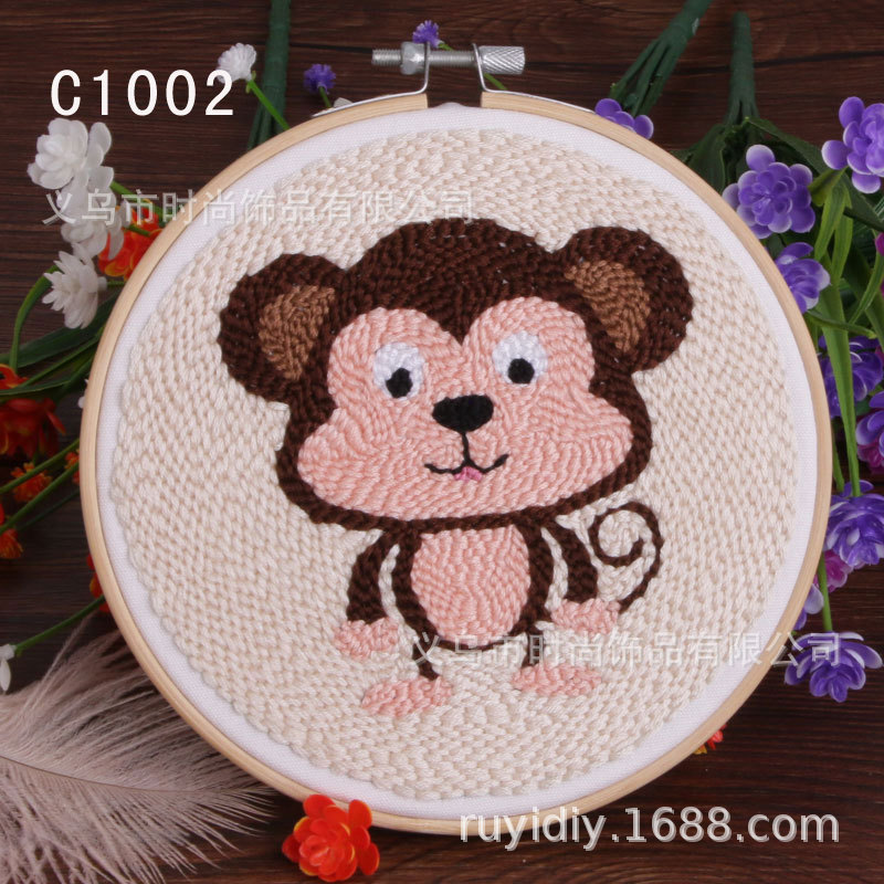 Wholesale of ready-made and stress-relieving DIY handmade material packaging accessories with cute panda pictures pic 2