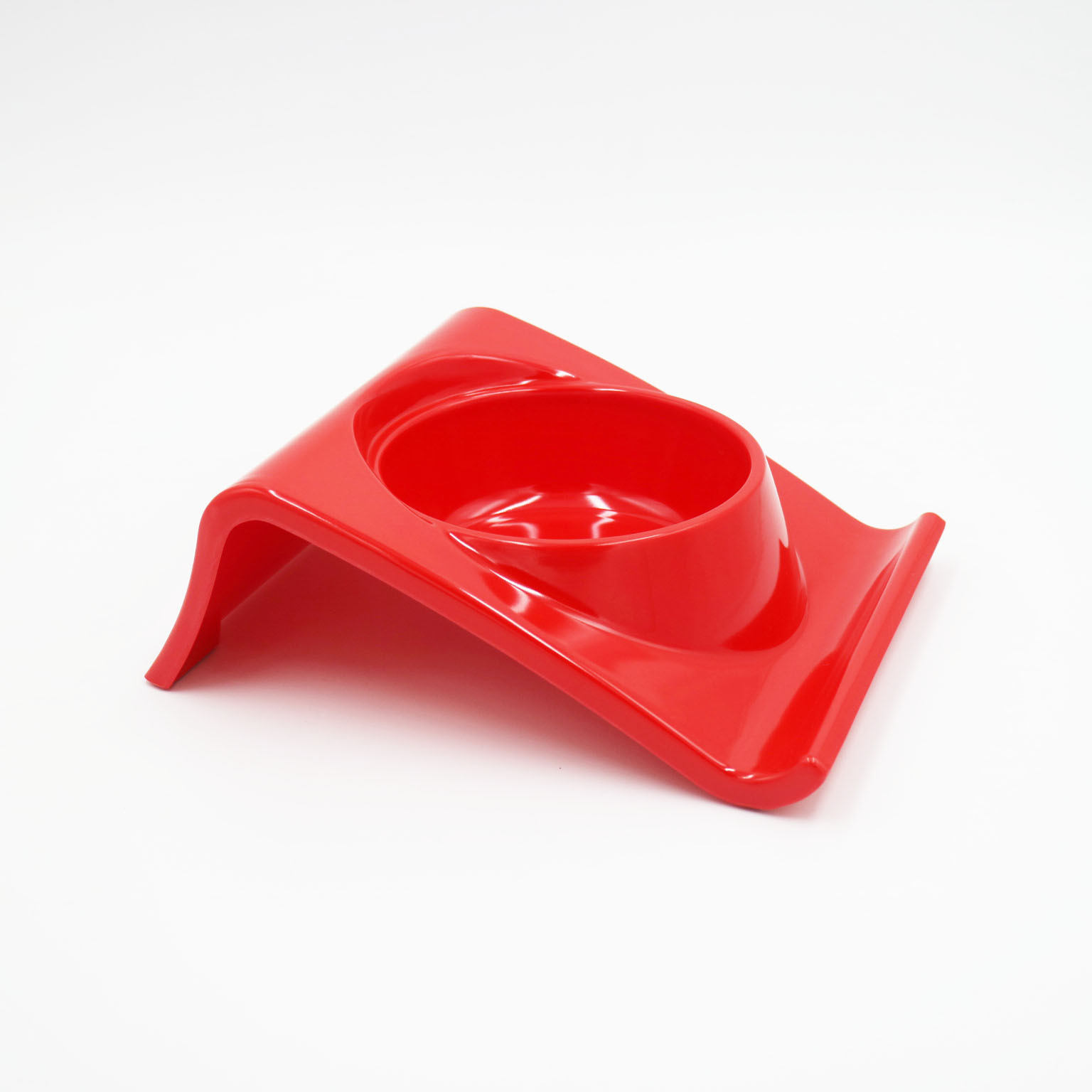 New melamine dog bowl, square and colorful pet food bowl, cat bowl, pet supplies pic 8