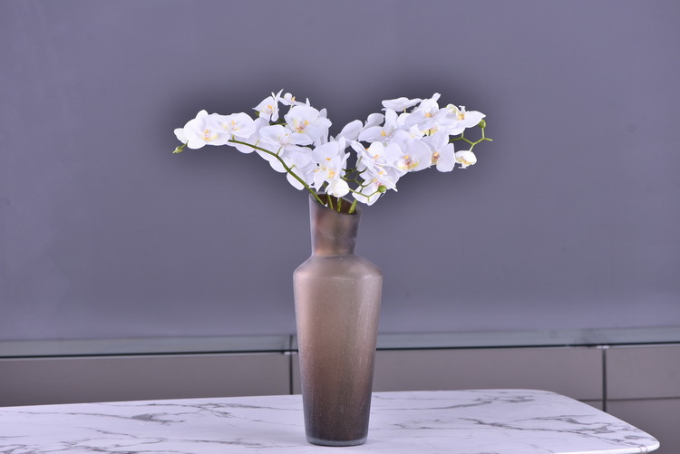 Factory supply of simulated Phalaenopsis, modern, simple and light luxury decoration, artificial flower touch, Phalaenopsis hand-painted soft decoration ornaments pic 19