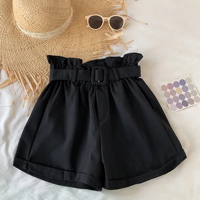 Cool girl summer fresh Korean-style sports shorts, wide-leg thin style, 100% bestseller, trendy, quick-drying, versatile and casual pic 14
