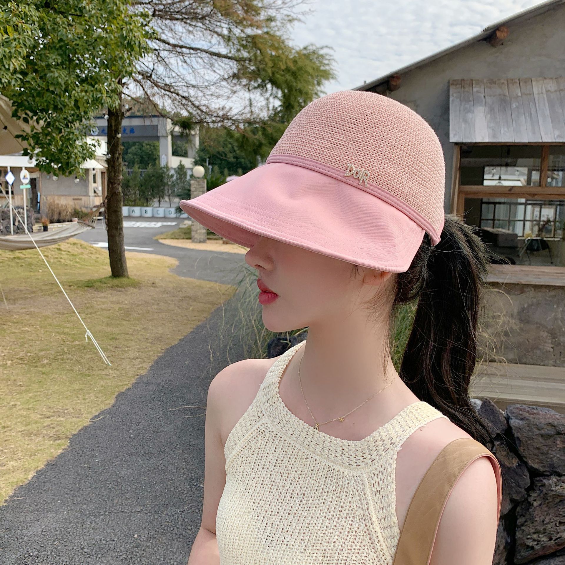 Summer new style hat with a wide brim, breathable and UV-resistant, outdoor sunshade and sun protection baseball cap pic 3