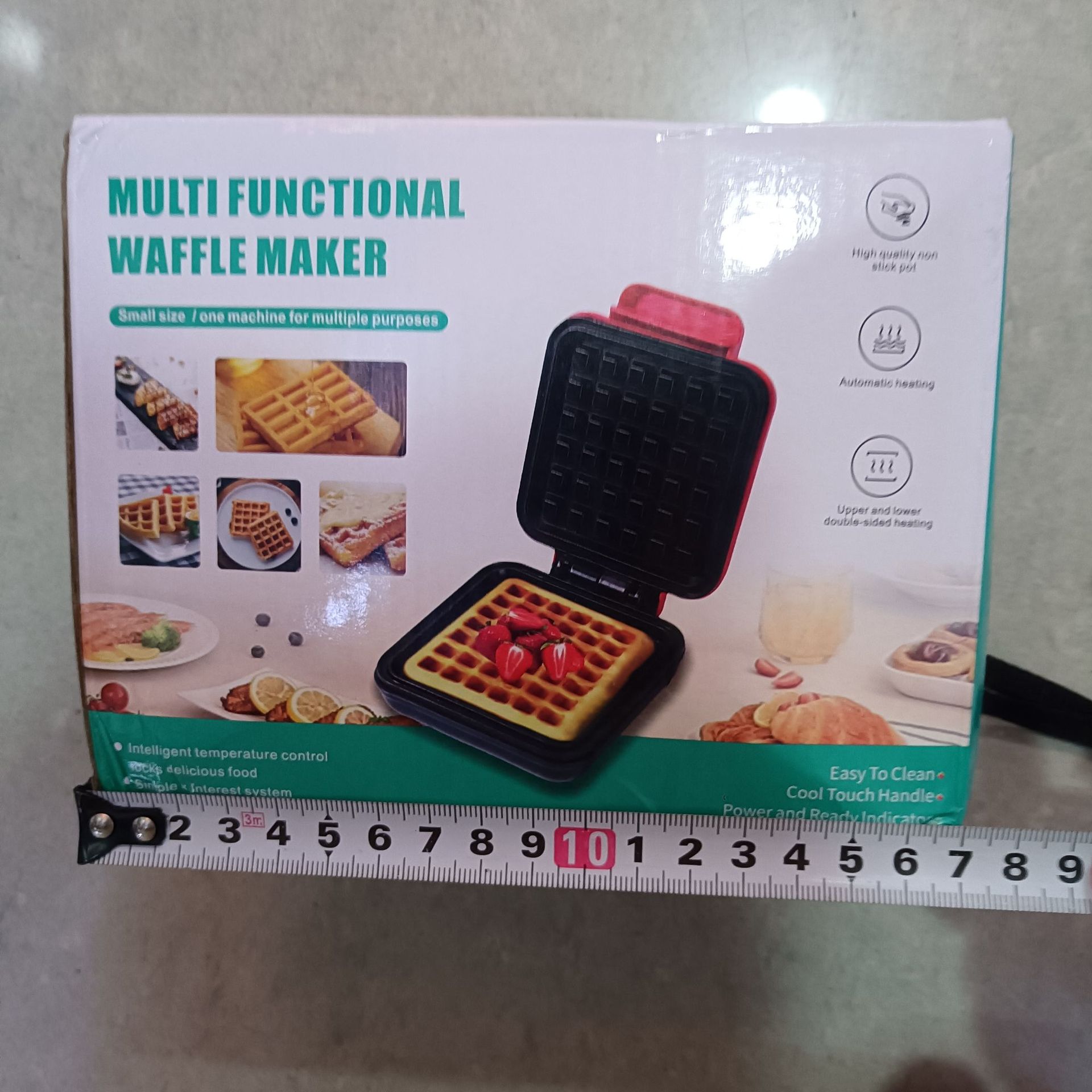 diy grid pancake machine, home non-stick baking waffle mold, waffle maker sandwich machine pic 11