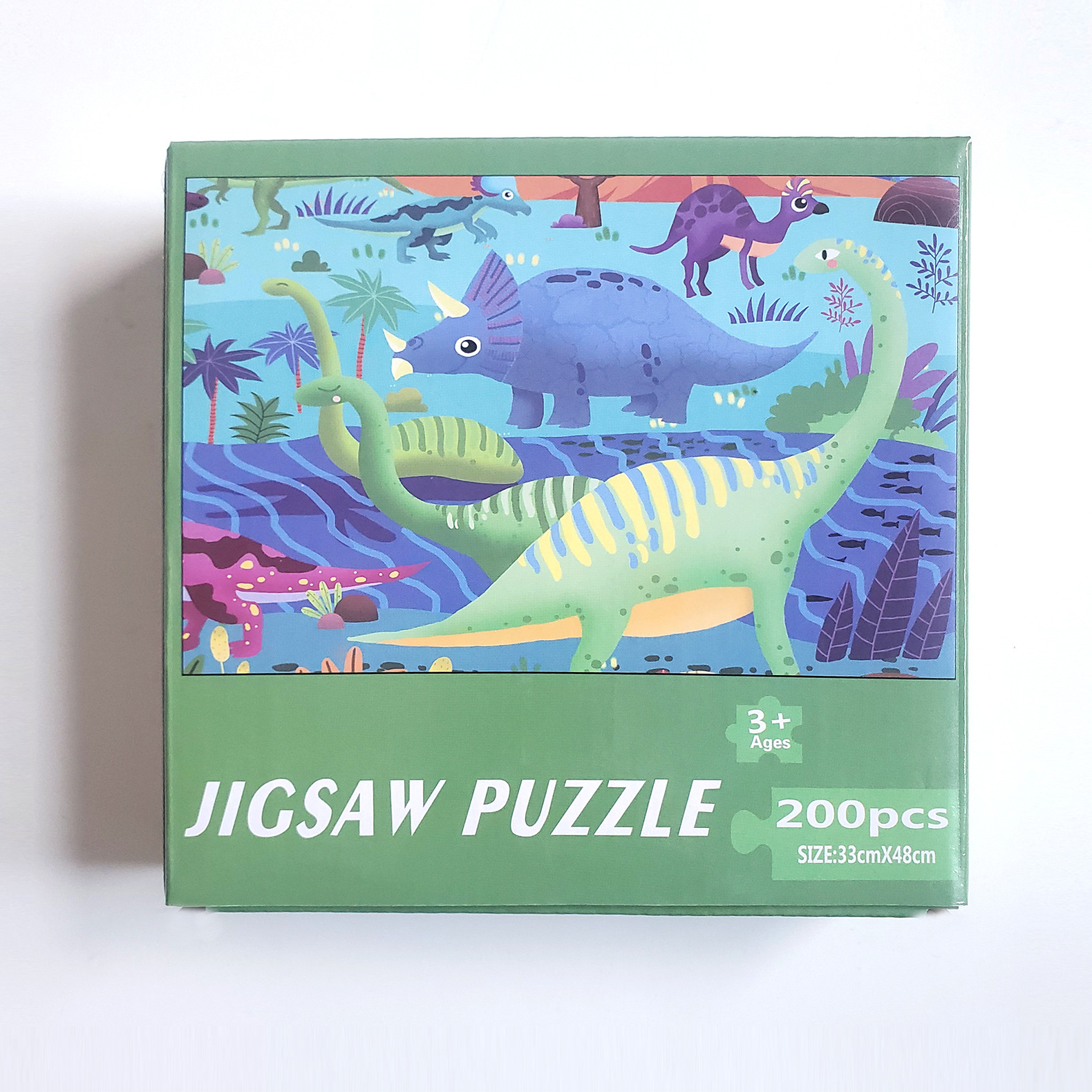 200片库存提高儿童益智力玩具创意平面拼图33 48cm地摊批发详情7