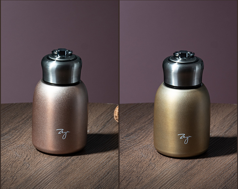 时尚迷你便携式水杯小胖丁时尚保温杯新款杯子礼品杯保温杯详情9