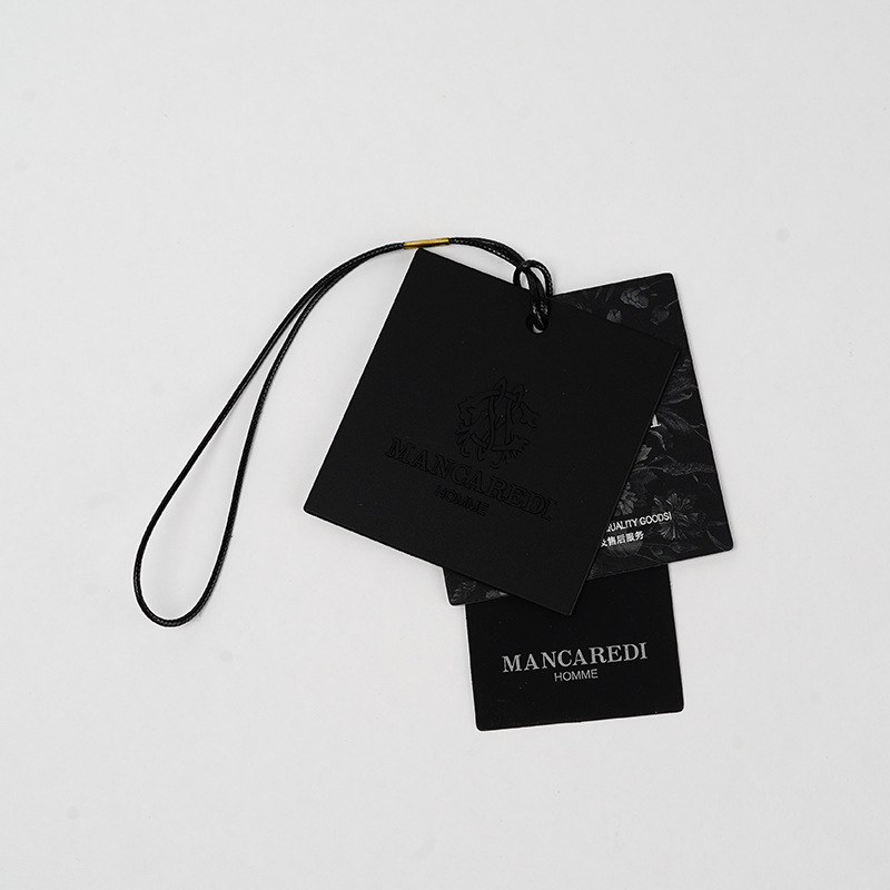 空白吊牌服装饰品吊牌 价格商标挂绳吊卡牛皮纸小卡片吊牌定制详情14