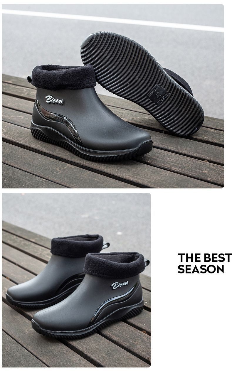 一件代发2024春秋雨鞋水鞋低帮防水雨靴情侣防滑男女士钓鱼胶鞋详情23