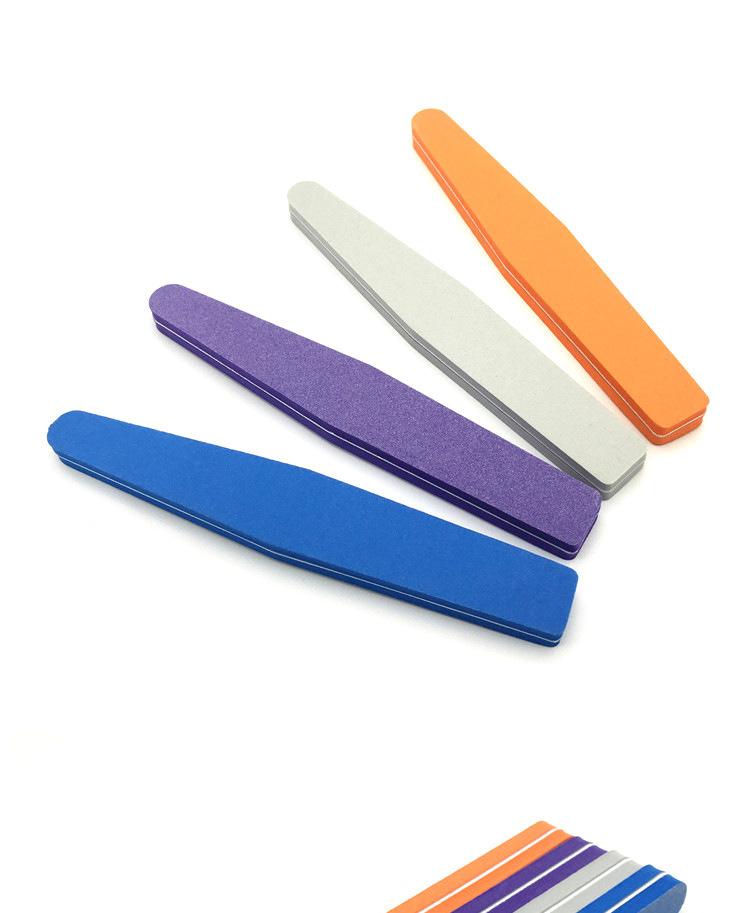 Double-sided nail polish grinding and polishing strips, thick filing strips, nail shaping diamond-shaped sponges, nail rubbing tool accessories factory wholesale pic 7