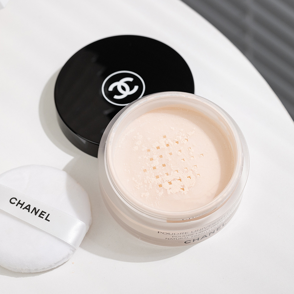 Chanel Loose Powder 10#20 Light Honey Powder Long-lasting Setting Powder Concealer Oil Control 30g pic 5