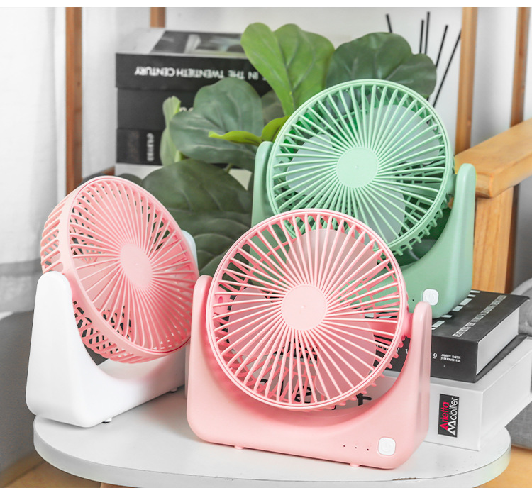 2022 Mini cold fan with brushless motor, long battery life, strong wind force, company gift, LOGO printing wholesale pic 7