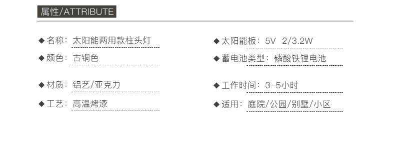 Solar lawn lights, community villa courtyard lights, garden lights, outdoor road and grassland lights, waterproof LED landscape lights pic 11
