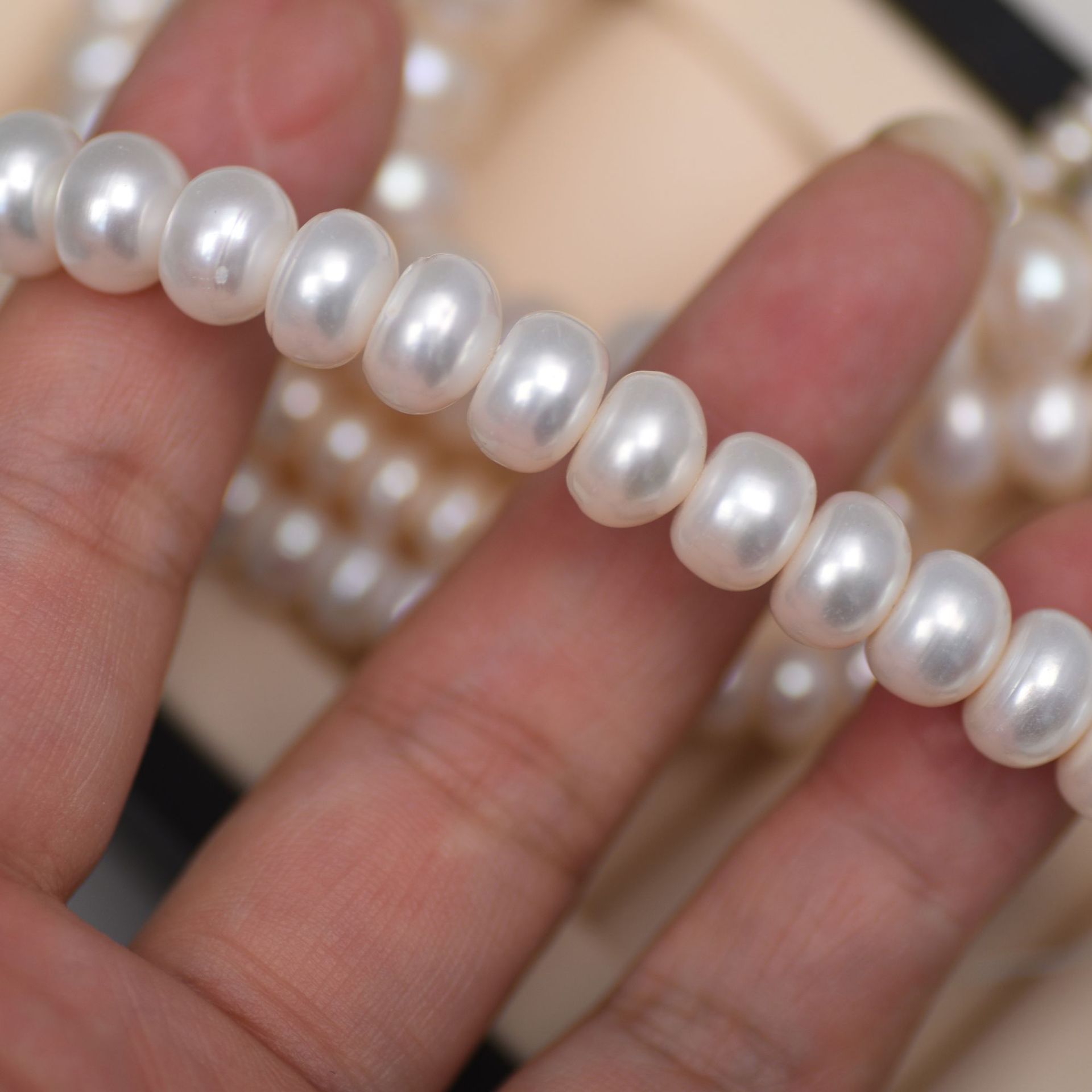 巴洛克珍珠串珠diy配饰珠子散珠扁珠异形天然淡水珍珠半成品配件详情11