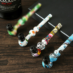 外贸跨境铝合金烟斗多色烟杆金属烟具现货批发便捷可拆卸清洗详情13