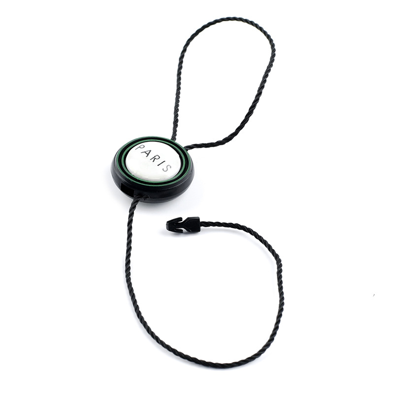 服装吊粒定制高档双插吊粒logo设计烫金滴胶通用吊牌挂绳衣服标签详情16