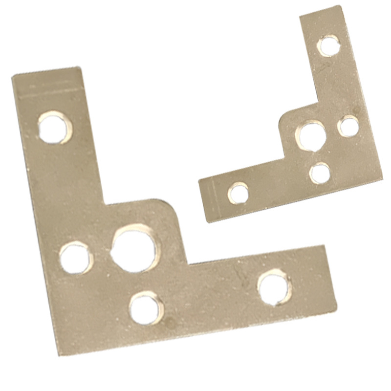 Reinforcement tripod, photo frame hook, Angle code, L-shaped Angle code, 90-degree five-hole right-angle corner wrapping, photo frame hardware accessories pic 4