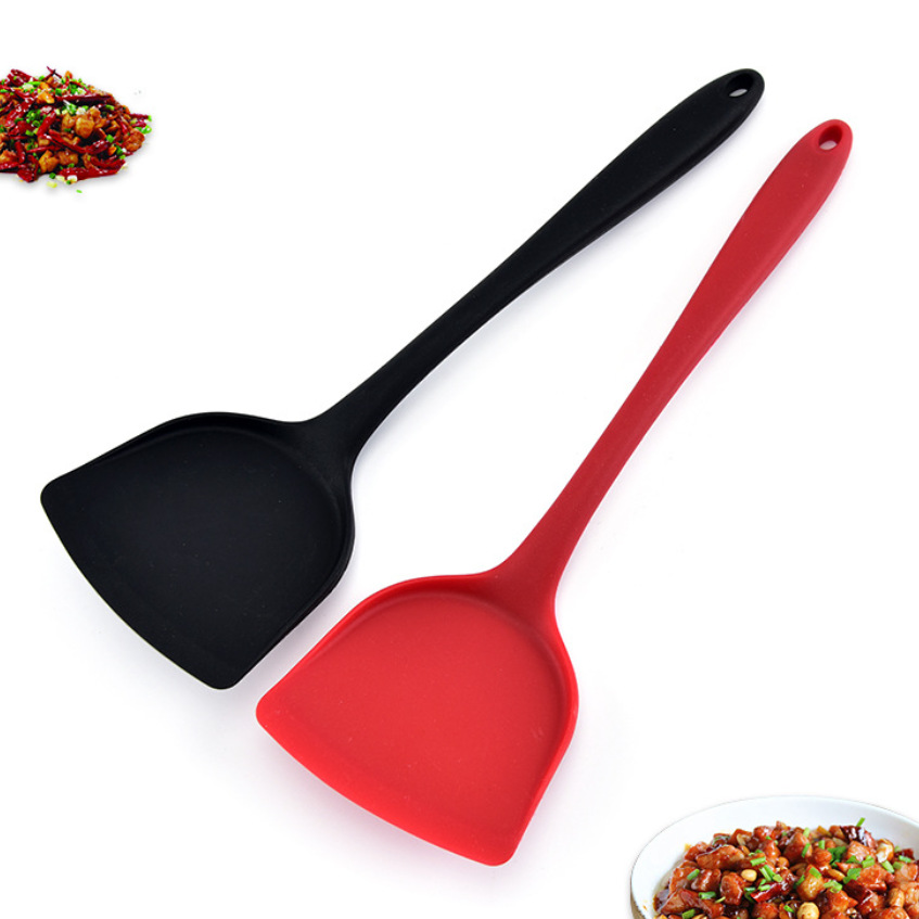 厂家批发家用硅胶锅铲平底锅炒菜铲子烹饪铲勺厨房用品详情2