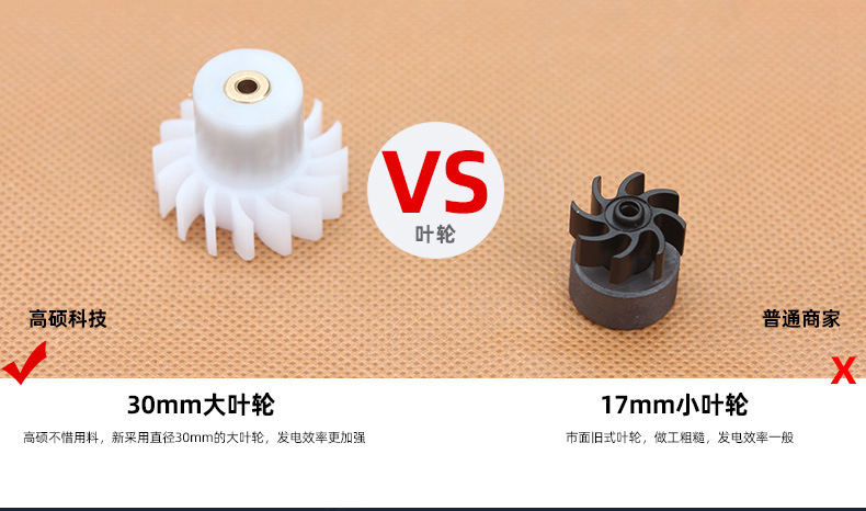 Dc generator, small water flow hydraulic test generator, pipeline micro hydraulic generator, wind power pic 11