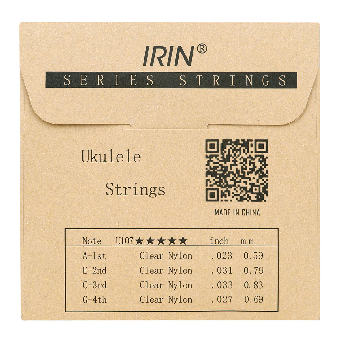 IRIN21/23/26寸尤克里里琴弦尼龙弦乌克丽丽UK吉他小四弦套弦批发详情14